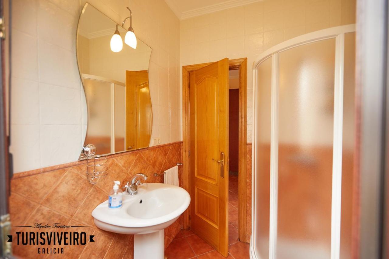 Casa En La Playa De Area Con Finca Privada Viveiro Eksteriør bilde